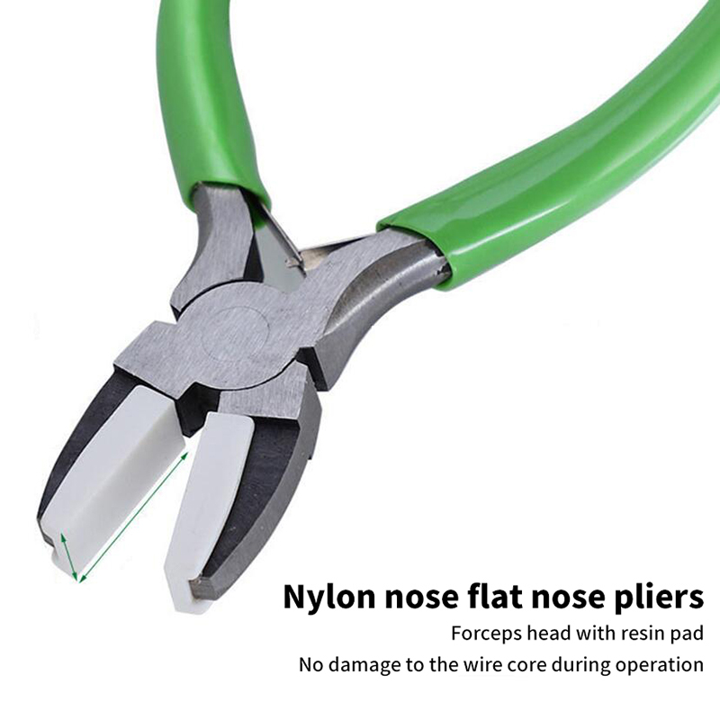 Jewelry Making Round Nose Pliers - ❤️ Pinze a becchi piatti verdi,