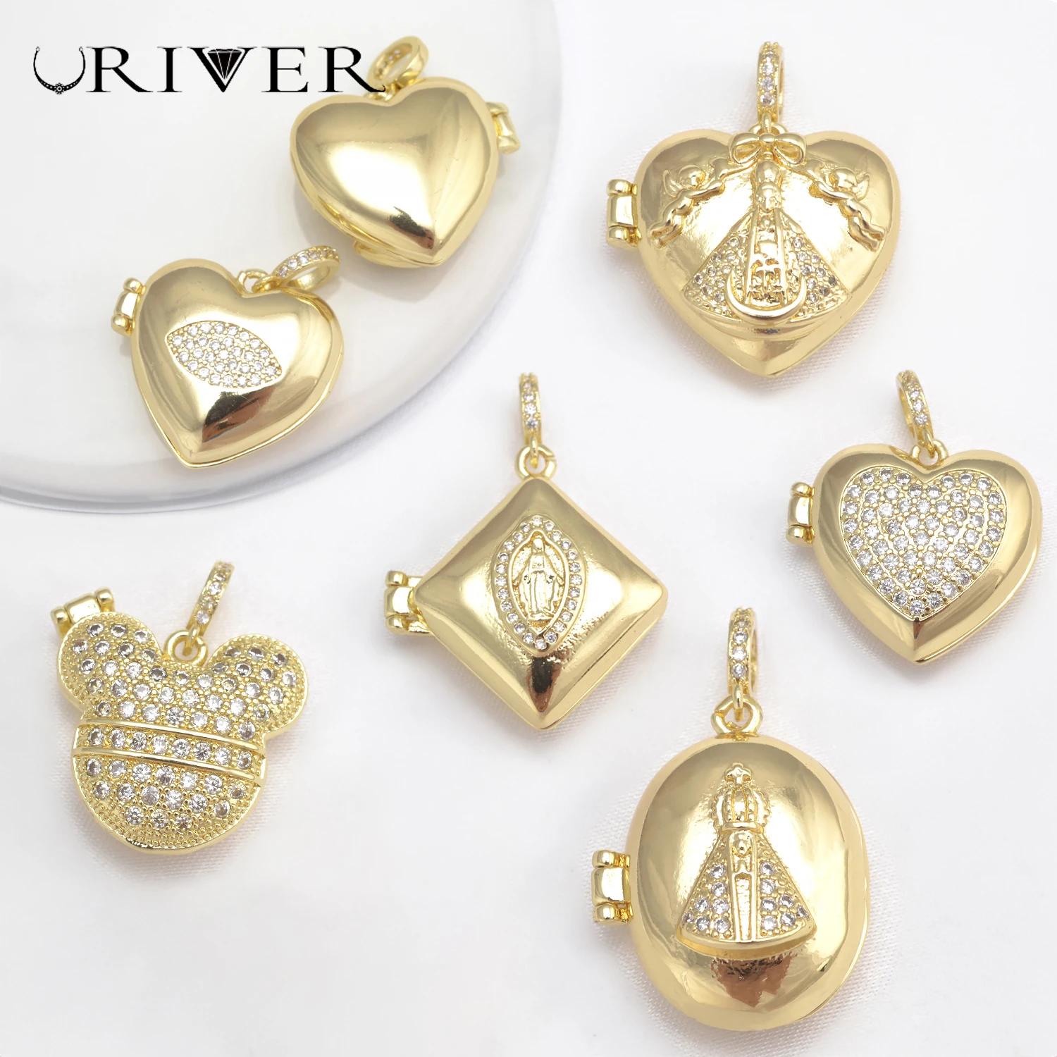 Jewelry Making Place - Amuleto con ciondoli Vintage per gioielli