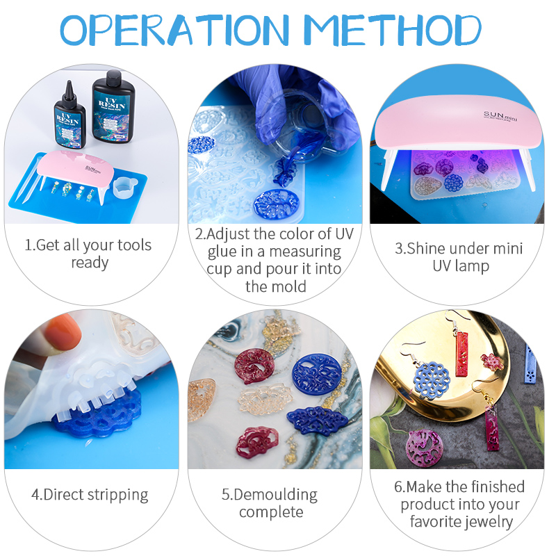 Resina UV 100/200/300g, Tipo D - Jewelry Making Uv Resin Kit recensione e prezzo