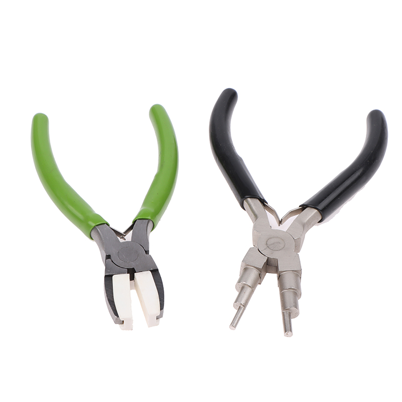 Pinze a becchi piatti verdi, p - Jewelry Making Round Nose Pliers recensione e prezzo