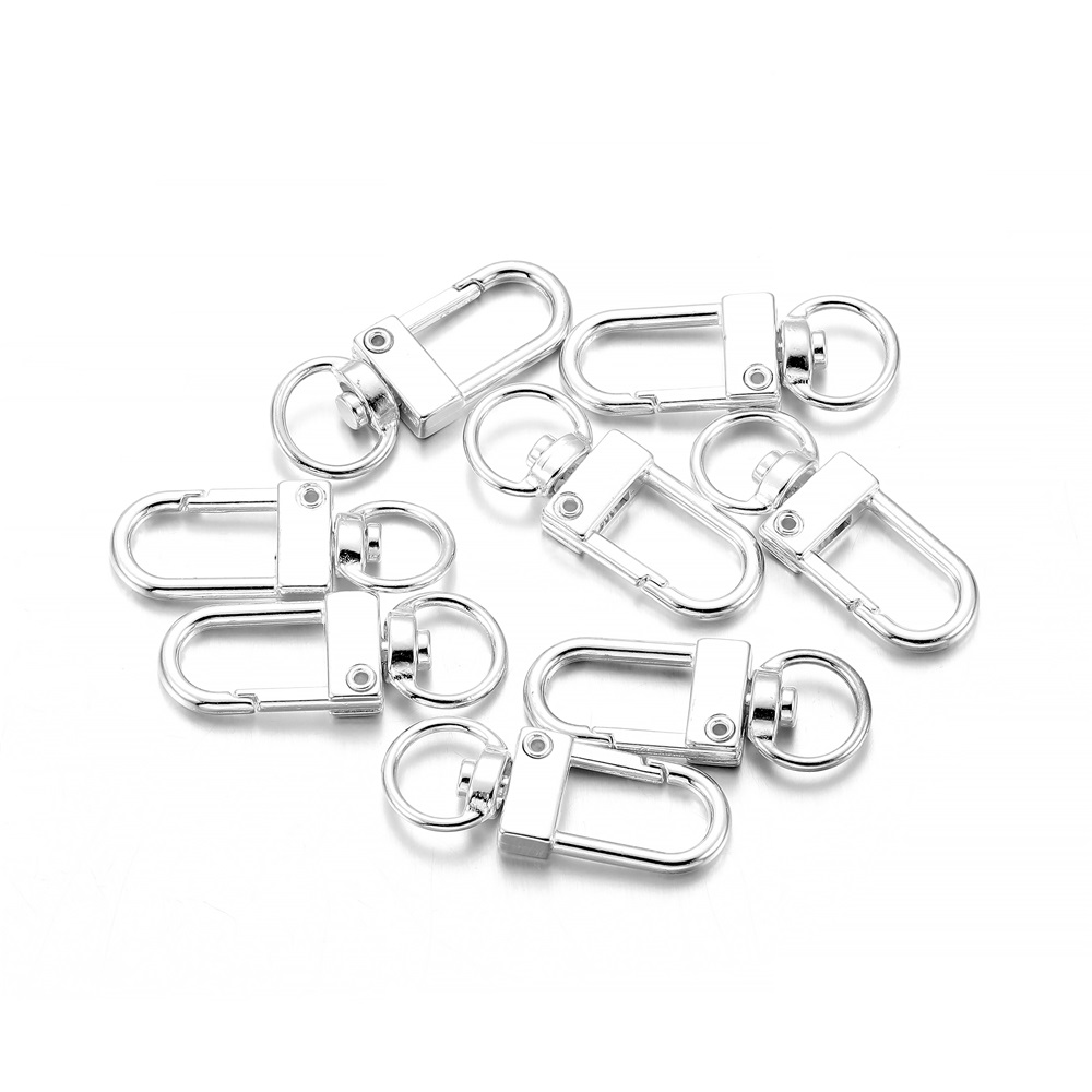 10 pz/confezione Moschettoni G - Jewelry Making Supplies recensione e prezzo