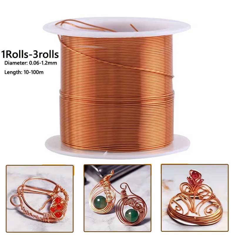 1-3 rotolo di filo di rame mor - Jewelry Making Wire recensione e prezzo