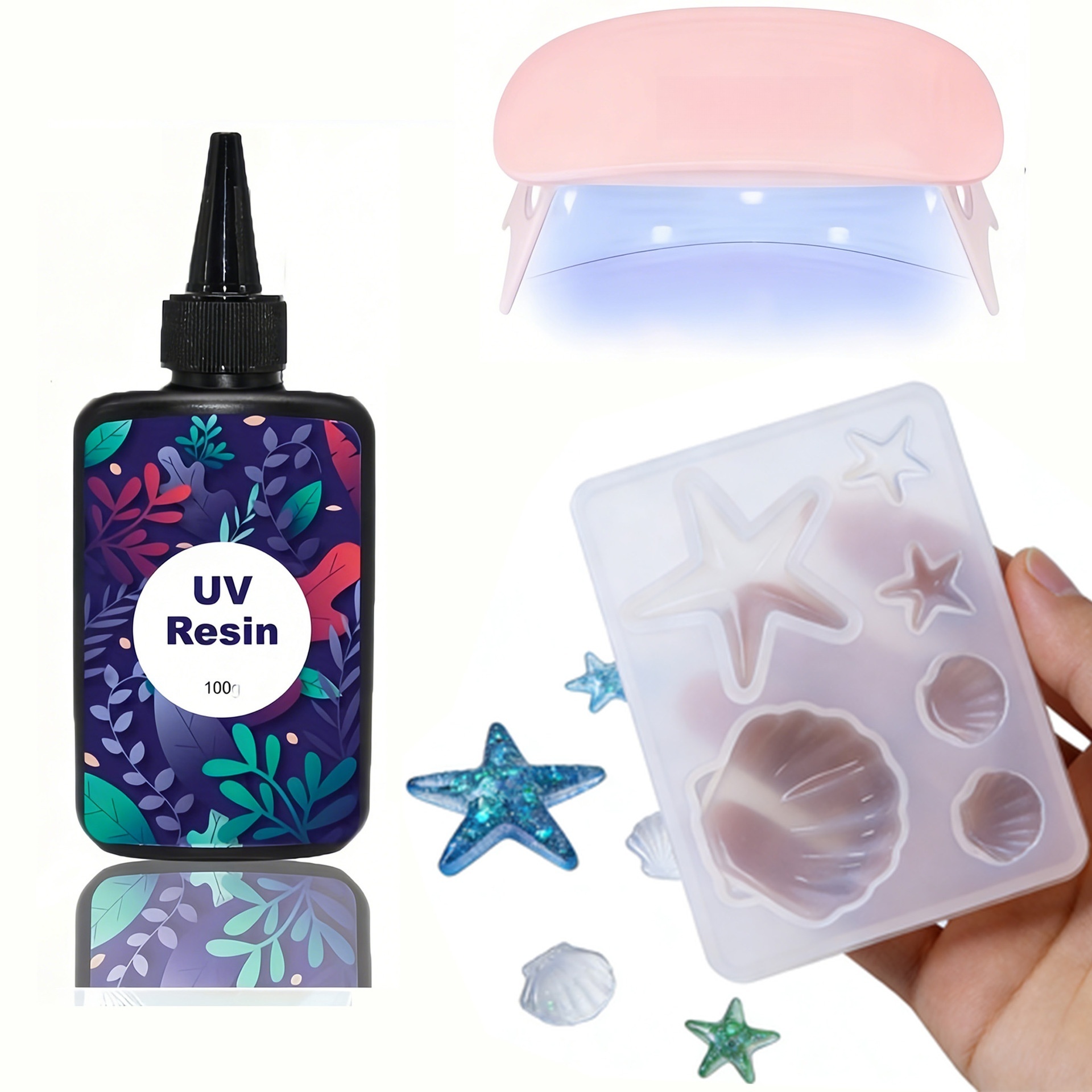 Stampo in Silicone per Creazio - Jewelry Making Uv Resin Kit recensione e prezzo