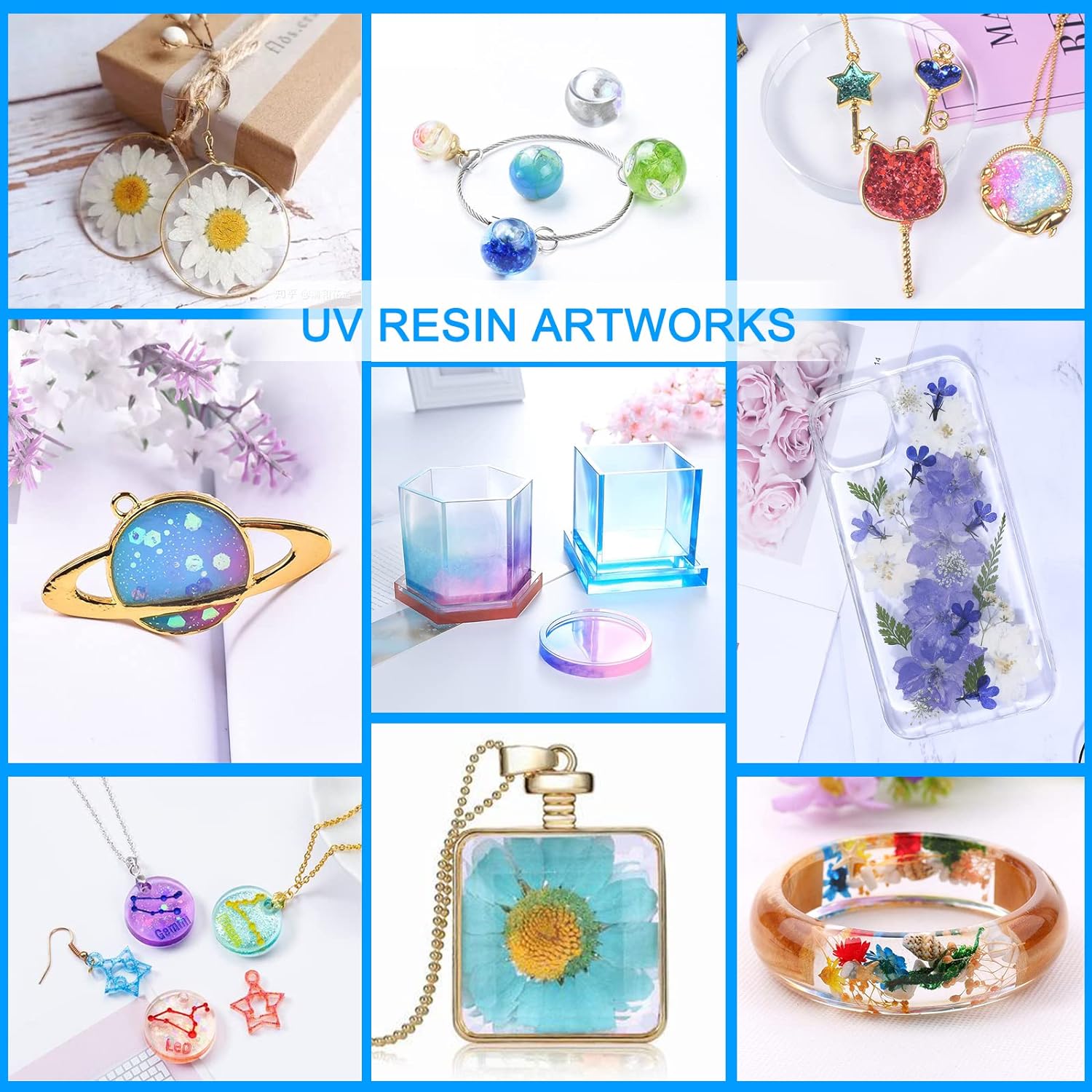 Resina UV Trasparente 250g/500 - Jewelry Making Uv Resin Kit recensione e prezzo