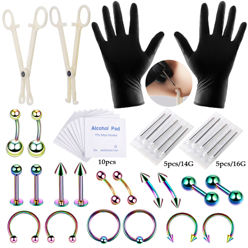 42 pz/set Body Piercing Tool K - Jewelry Making Pliers Set recensione e prezzo