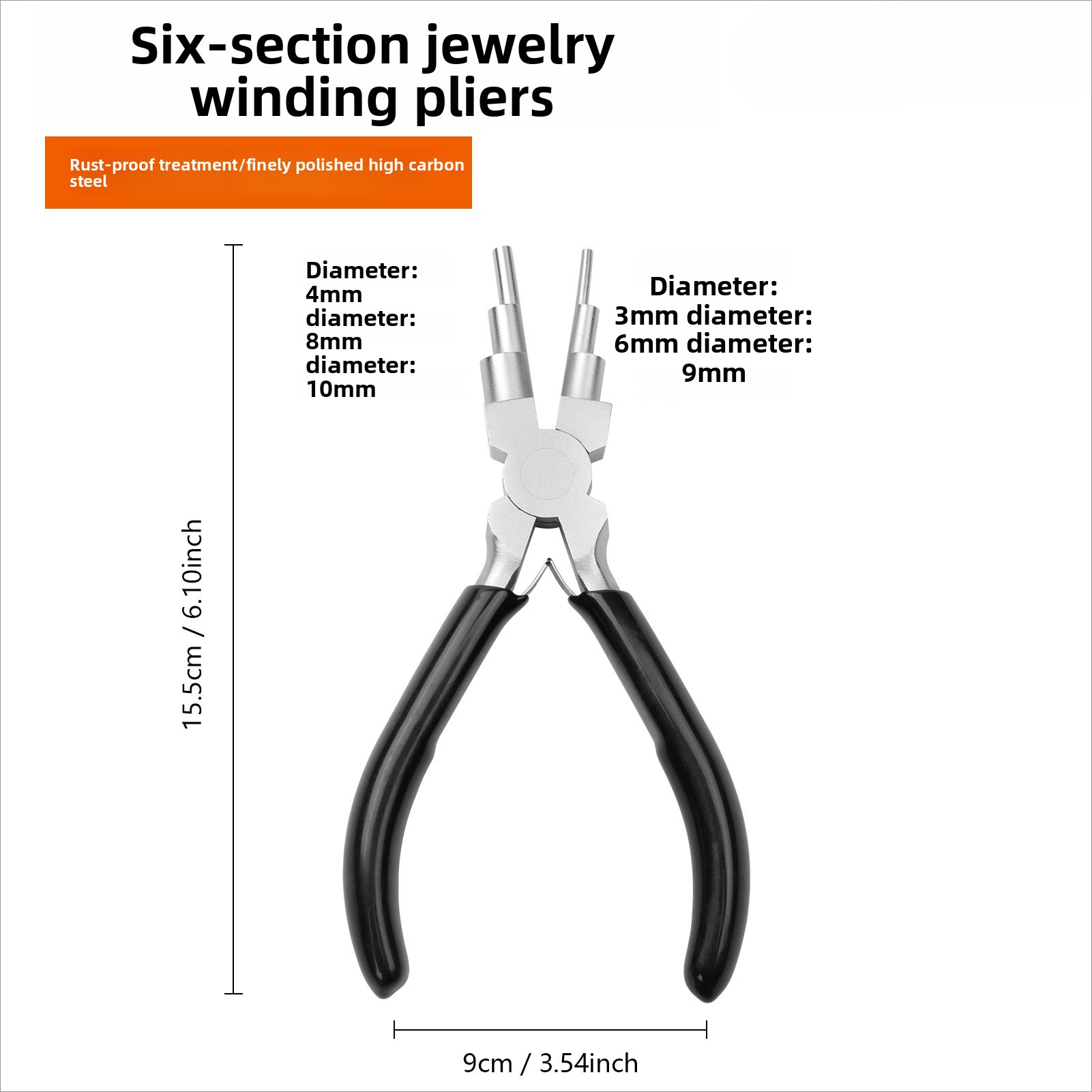 Set di pinze per gioielli 6 in - Jewelry Making Pliers Set recensione e prezzo