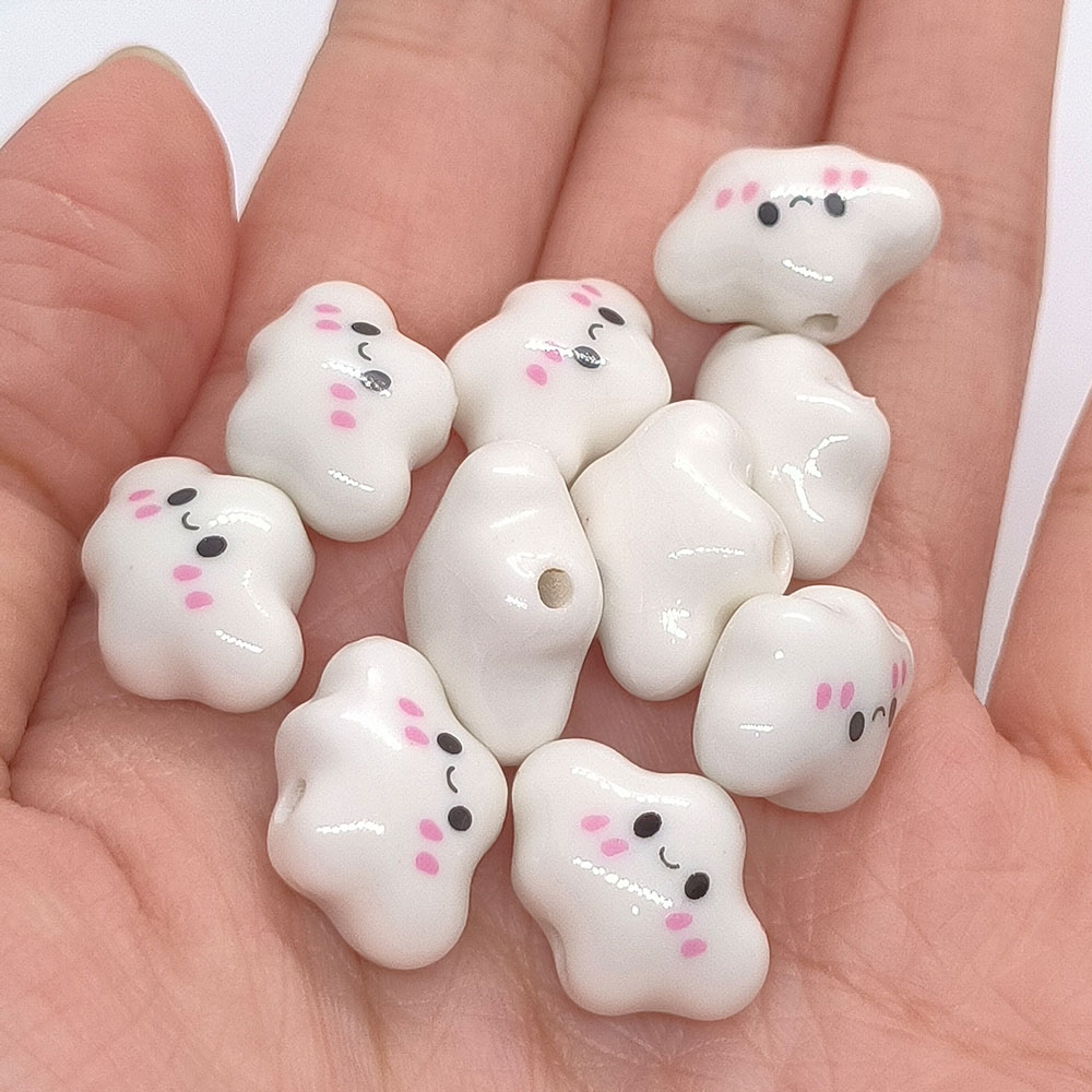 10 Pezzi di Perline in Ceramic - Jewelry Making Event recensione e prezzo