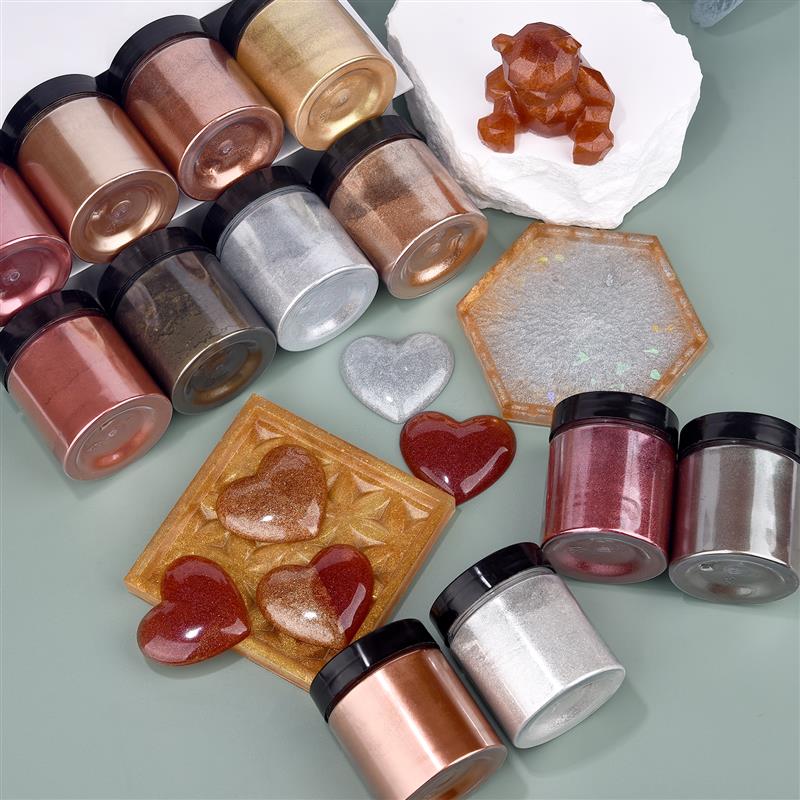 50g Shimmer Metallic Oro Argen - Jewelry Making Uv Resin Kit recensione e prezzo