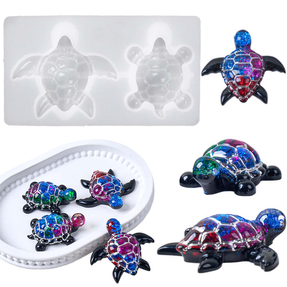 Stampo in silicone portachiavi - Jewelry Making Uv Resin Kit recensione e prezzo