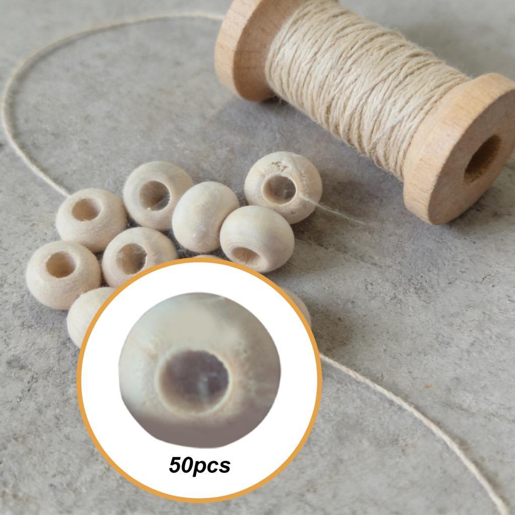 Perle Sciolte in Legno Natural - Jewelry Making The Well recensione e prezzo